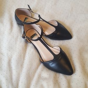 Modcloth Vintage Style T Strap Flats
